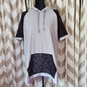 Livi Active Hooded Lace Tunic